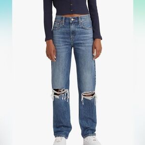 Levi’s Low Pro Jeans - Breathe Out Medium Indigo - Size 26